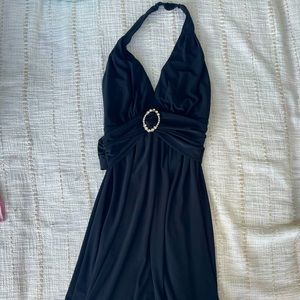 black vintage dress